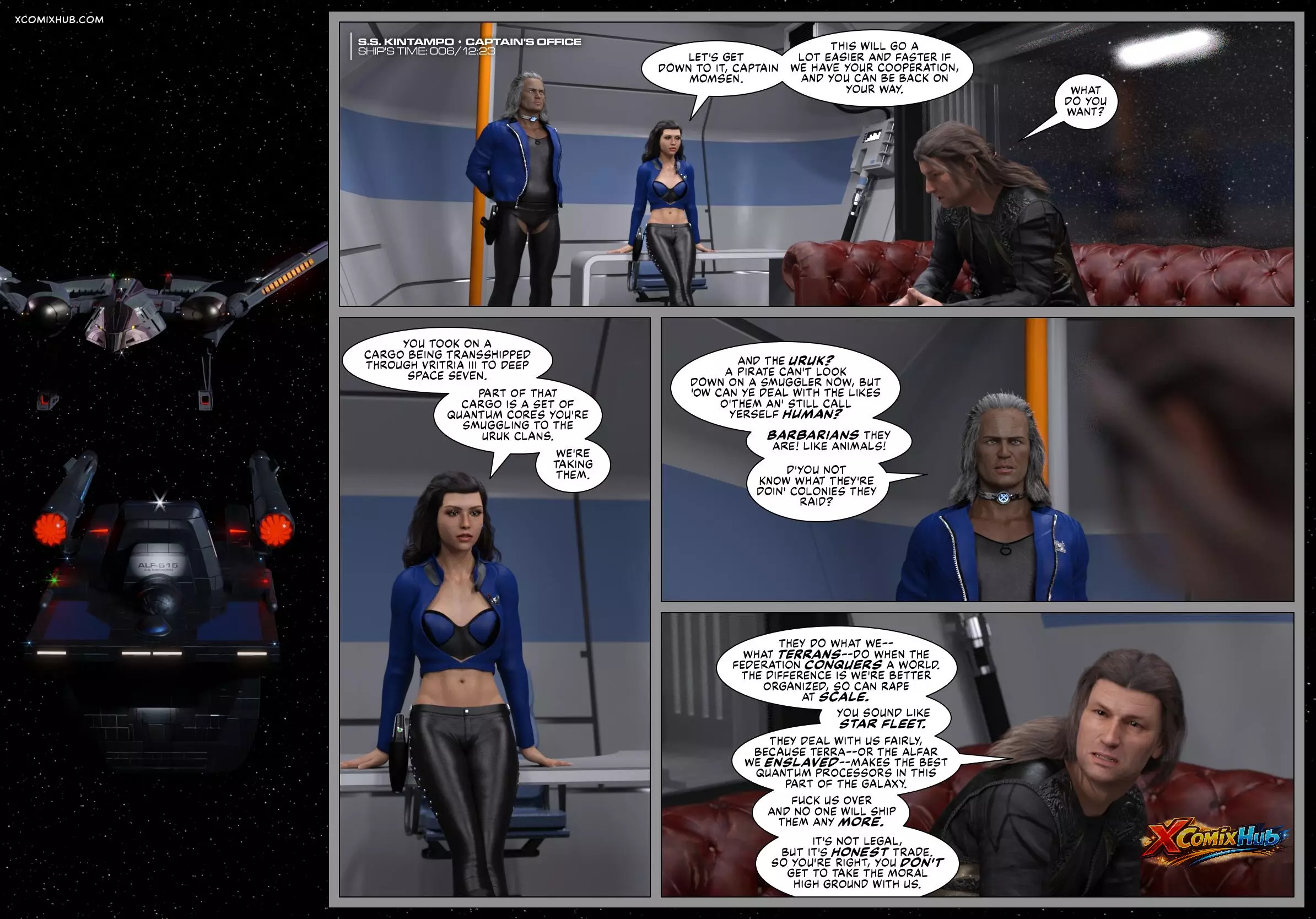 Pirates Of The Coal Sack Chapter 21 Dangerouslines 015 Comic Page 15